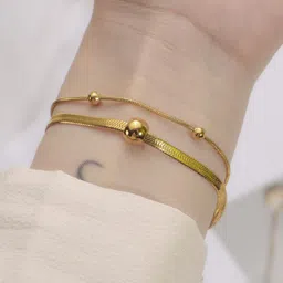 Designs & You Women Gold-Plated Charm Bracelet image 5