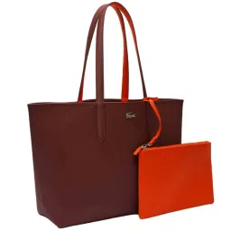 Lacoste Core Multicolor PVC Solid Reversible Tote Handbag image 5