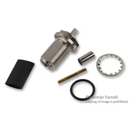 AMPHENOL RF RF Connectors RF/COAXIAL, N BULKHEAD JACK, STRAIGHT, 50 OHM CRIMP, 082-5373-picture-11
