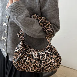 LULU & SKY Animal Embellished PU Structured Handheld Bag image 3