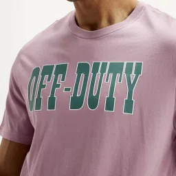 Levi's Purple Cotton Regular Fit Printed T-Shirt image 5