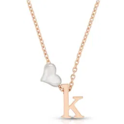 Anayra 92.5 Sterling Silver Initial Letter Charm Pendant without Chain for Women-picture-27