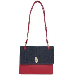 Caprese Red Solid Small Shoulder Bag-picture-12