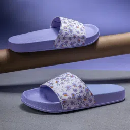 Red Tape Women's Purple Slides-image-48