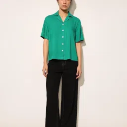 Only Green Solid Shirt image 5