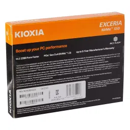 KIOXIA EXCERIA NVMe SSD Memory 500 GB Storage NVMe Black for Desktop & Laptop image 5