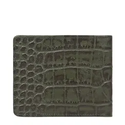 Hidesign Libya Sb Green Casual Leather Bi-Fold Wallet image 5