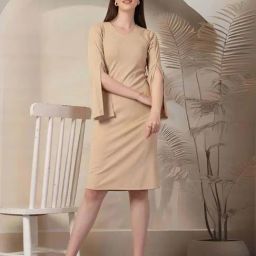 Style Quotient Grey Casual Dress-picture-13