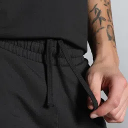 Puma Black Regular Fit Sports Trackpants image 5