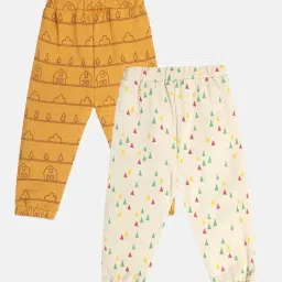 MINIKLUB Boys Multicolor Cotton Printed Full Sleeves Bottom image 2