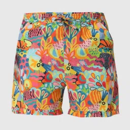 VERO MODA GIRL Multicolor Cotton Printed Shorts image 5