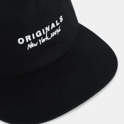 Jack & Jones Black Cotton Baseball Cap image 5