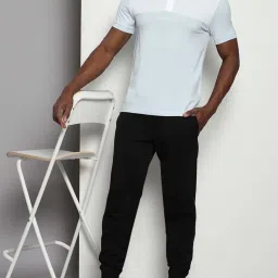 Calvin Klein Keepsake Blue Cotton Slim Fit Colour Block Polo T-Shirt image 5