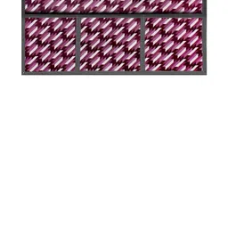 The Furnishing Tree Violet Plastic Refrigerator Cover image 4