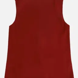 Fourfolds Kids Orange Regular Fit Waistcoat image 2