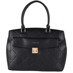 Allen Solly Black Logo Medium Satchel-picture-17