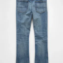American Eagle Blue Cotton Regular fit Solid Jeans image 5
