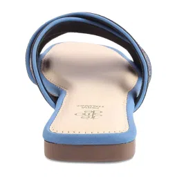 Tresmode Women's Black Cross Strap Sandals image 5