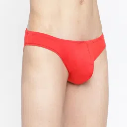 La Intimo Red Comfort Fit Briefs image 4
