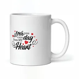 Mr UVD White Ceramic Cup image 4