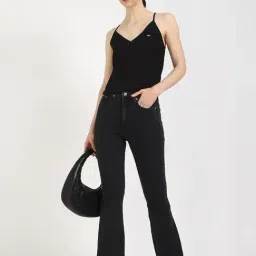 CALVIN KLEIN JEANS Women's Black Jeans image 5