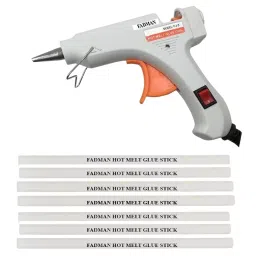 Fadman 20 W Standard Temperature Hot Melt Mini Glue Gun with 7 Stick White 7 mm Stick Dia., whmini20wtt7s-picture-29