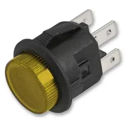 MULTICOMP PRO Standard Pushbutton Switches PB SWITCH, DPST, 16A, 250V, PANEL, YEL, MCLC210-7-K-Y-ET-2B-picture-21