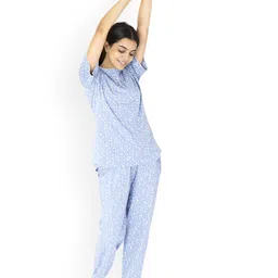 LABEL MY Womens Round Neck Nightsuit image 5