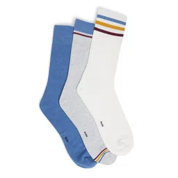 ALDO Men Pack Of 3 Striped Calf-Length Socks image 1
