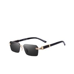 SPADEACES Unisex Black Rectangle Sunglasses With UV Protected Lens-picture-22