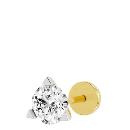 Sparkles Women Yellow Nosepin Diamond image 3