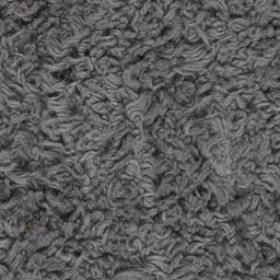 Saral Home Cotton Multi use Bath Mat - Light Grey image 2