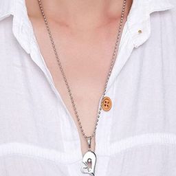 J.S ENTERPRISES Heart Shaped Pendants with Chains-picture-23