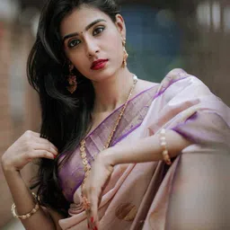 SWEETPEL Woven Design Zari Handloom Banarasi Saree image 2