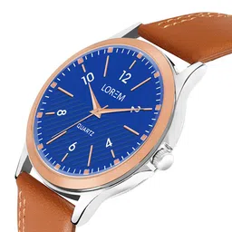 LOREM Men Leather Straps Analogue Watch LR95 image 4