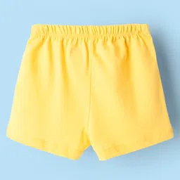 Babyhug 100% Cotton Sleeveless Floral Printed Sando & Shorts Set - Multicolor image 5