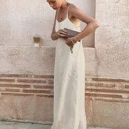 StyleCast Shoulder Straps Maxi Dress image 4