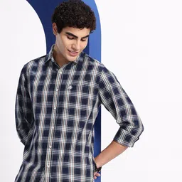 Aeropostale Men Premium Checked Pure Cotton Casual Shirt-picture-10