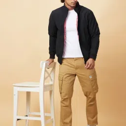 Being Human Black Slim Fit Jacket image 5