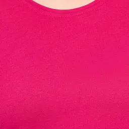 Clovia Pink & Blue Printed T-Shirt Pyjamas Set image 5