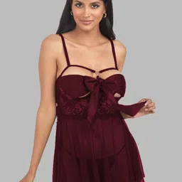 VAGHBHATT Net Baby Doll-image-84