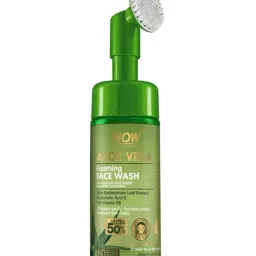 Wow Skin Science Aloe Vera Foaming Face Wash with Built-In Face Brush - 150 ml-picture-14