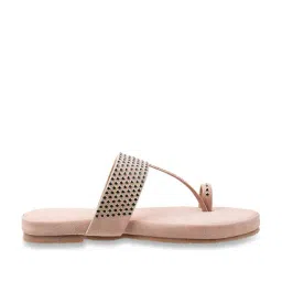 Metro Women's Pink Toe Ring Sandals-image-92