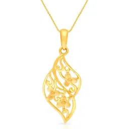 Malabar Gold and Diamonds 22k Gold Pendant without Chain for Women-picture-30