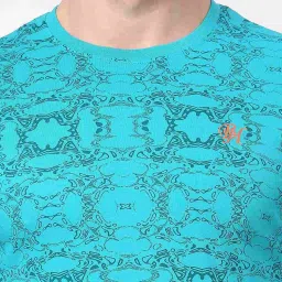 Being Human Green Regular Fit Printed T-Shirt image 5