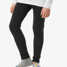 Wedze by Decathlon Kids Black Baselayer Bottom-picture-11