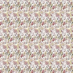 JaipurFabric White Cotton Printed 200 TC King Size Bedsheet with 2 Pillow Covers image 3