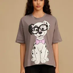 Disney 101 Dalmation Sequined T-Shirt-image-78