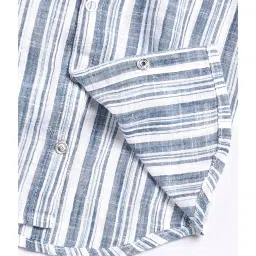 Clt.s Kids Blue Striped Shirt with Shorts image 5