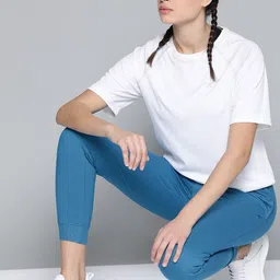HRX By Hrithik Roshan Lifestyle Women Celestial Bio-Wash Solid Joggers-picture-31